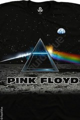 PINK FLOYD-LANDER-DARK SIDE OF THE MOON-GILMOUR-T-SHIRT M, L Very Limited-RARE