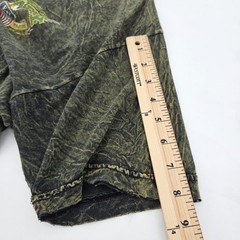 7.62 Design Men’s US Army Shirt Size Large Green Acid Wash Limited Edition Tee