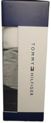 3 TOMMY HILFIGER M L XL BLACK WHITE GRAY COTTON CREW NECK T-SHIRT UNDERSHIRT