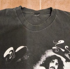 Vintage 90s Frank Zappa Shirt Toilet Bathroom Black Sz XL RARE