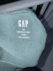 GAP Green Black Watch Plaid Short Sleeve Crew Neck Everyday Tee T-Shirt XXL