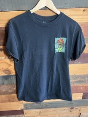 Retro Expand Your Mind Alien Themed Black Shirt Size Medium ALAB Tags Brand