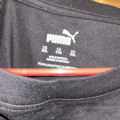 Puma Men’s 2xxl T Shirt Short Sleeves Black