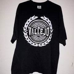 Pro Athletic Men’s 2XL Black Cotton Vallejo CA Graphic Short Sleeve Tee