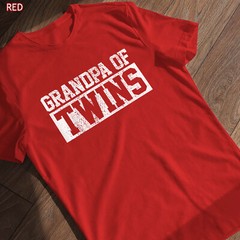 Twins Grandpa Grandfather T-Shirt Special Gift For Men, Dad, Tee Gift