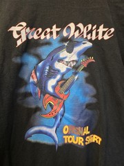 Vtg Great White World Tour 2004-2005 T Shirt XL Rock N Roll Band