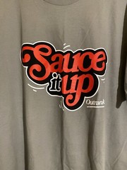 OUTRANK “Sauce It Up” T-SHIRT Size XL