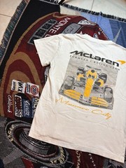 McLaren Racing Shirt F1 Formula 1 Team Monaco City Tee Men’s Large