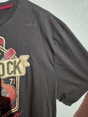 Hard Rock Cafe T-Shirt New York Men’s Size Large Grey Rock & Roll Tee Shirt
