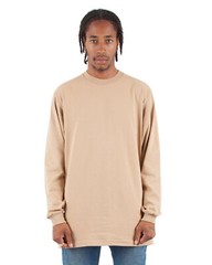 3 Pack Shaka Wear Active Long Sleeve Plain Casual Crew Neck T-Shirt SM-3X