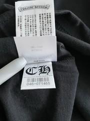 Chrome Hearts Neck Logo Pocket T-Shirt Black/White XL NWT Authentic W/ Receipt