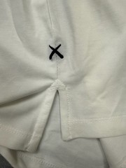 CUTS Clothing Men’s Henley Split-Hem Long Sleeve Large White NWOT