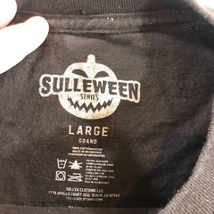 sullen art collective T shirt mens L black skull roses david kokot