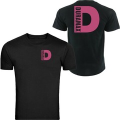 Duramax Big D Design T-Shirt Unisex Black Color Front & Back S – 5XL
