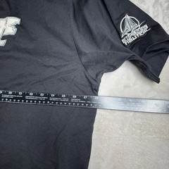 Avirex RARE Ebroidered Y2K Shirt Size 3XL Black Streetwear Graphic Studs