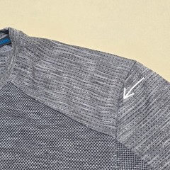 KUHL Mens Gray Textured Knit Performance Short Sleeve T-Shirt Size Medium Sports