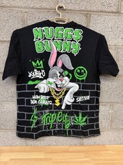 🔥 2020s Trip City Nuggs Bunny Graphic Tee 2XL Streetwear Hype Shirt