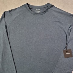 01. Algo T Shirt Mens XL Blue 01. Performance Quick Dry Stretch Anti-Odor NWT