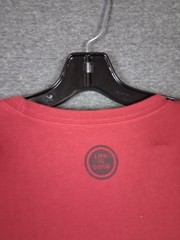 Life Is Good Mens Shirt 2XL Red Mr Fix It Weekend Crew Crusher Casual Dad