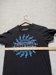 Tool Band T Shirt Mens Medium Black Graphic Spiral Logo Los Angeles California