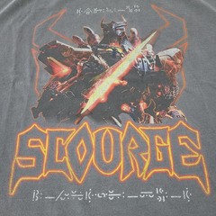 Transformers Goat Crew T-Shirt 2XL Gray Wash Scourge