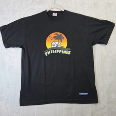 Vintage Philippines Dibuho Hand Painted T Shirt Men’s L LARGE EXCELLENT