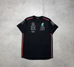AMG Petronas Black Mercedes-Benz Black T-Shirt Racing