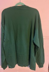 Hanes Beefy-T – Made in USA (components), Dark Green, 100% Cotton, XL