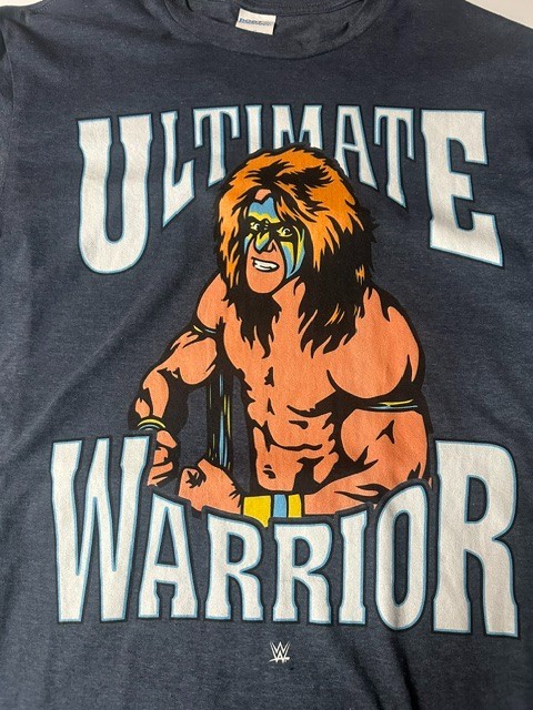 WWE Legends Ultimate Warrior Graphic Tee Men’s Size Large