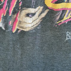 Vtg 3D Emblem Just Brass Crank It Up 1989 T Shirt Size M/L