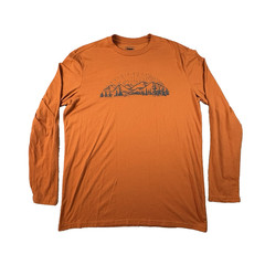 Foundry Men’s XLT Orange Graphic LS T Shirt Mountain Outdoors SEE DESCRIPTION