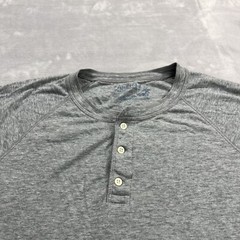 2- Faherty Shirt Men’s XL Blue Henley Cloud Cotton Long Sleeve Pima Cotton Modal