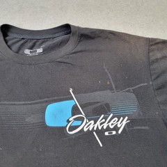 Oakley Shirt Mens 4XL Black Logo Graphic Short Sleeve Y2K