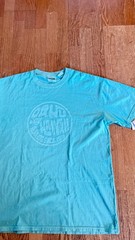 NWT MV SPORT OAHU HAWAII T SHIRT XL BARBADOS BLUE PIGMENT DYED SURF GRAPHIC TEE