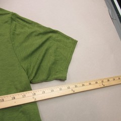 Patagonia Shirt Mens Small Green Short Sleeve Crew Neck Casual Outdoors