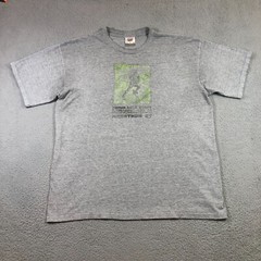 Nike T shirt mens XL Gray Hokua Race Staff Honolulu Marathon 07