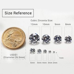 15pcs 8x10mm Octangle Cut 5A Cubic Zirconia Stone Mix 15 Colors Loose CZ Synt…
