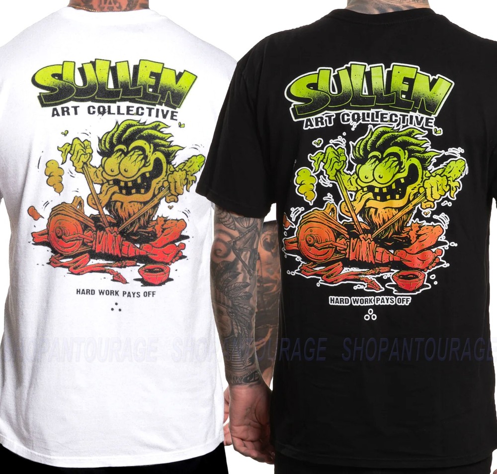 Sullen Weirdo Rotary Premium Fit SCM7322 Short Sleeve T-shirt For Men | 2 Colors
