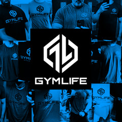 GYM LIFE® Fuse Power Up Mens Athletic T-Shirt Workout Exercise Fitness Tee Black