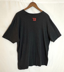 Tom Brady TB12 7 Super Bowl Rings Men’s Size XXL Black S/S Graphic T-Shirt Tee