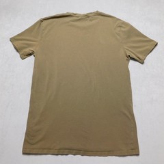 Gymshark Mens Medium Graphic Logo T-Shirt Olive Green Short Sleeve Athletic Top