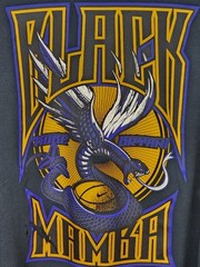 Nike Kobe Bryant Black Mamba T Shirt Mens Sz 2XL Venomenon Kobe Dri Fit NBA