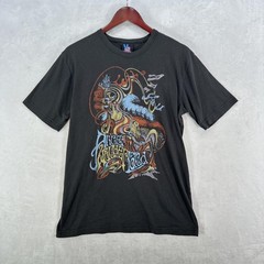 Vintage Alice In Wonderland Shirt Mens Medium Black Junk Food Urban Outfitters