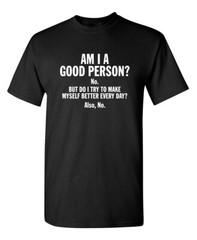 Make Myself Better Sarcastic Humor Graphic Super Soft Ring Spun Funny T Shirt