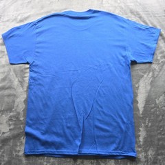Gildan Pepsi T-Shirt Large Blue Mens Regular Fit Cotton Graphic Logo Soda Pop