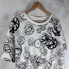 READYMADE Japan x Futura Laboratories x Transfer White Tee All Over Print Size L