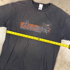 Academy Sports Outdoors Motorcycle Graphic T-Shirt Mens Large AAA Faded Black