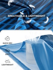 Men’s Athletic Running T-Shirts Quick Dry Gym Workout Shirts Moisture Wicking…