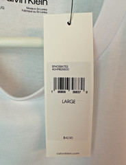 Calvin Klein CK Mens Gold Logo Short Sleeve T-Shirt Size L – BRAND NEW W TAGS