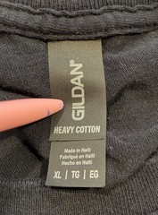 In God We Trust Gildan Tag T-Shirt Size XL Religious Wear Heavy Cotton